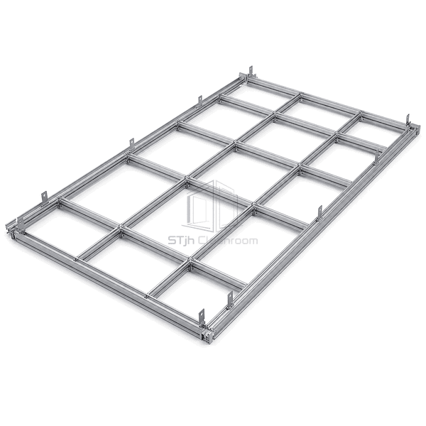 All-Aluminum Cleanroom T-Grid