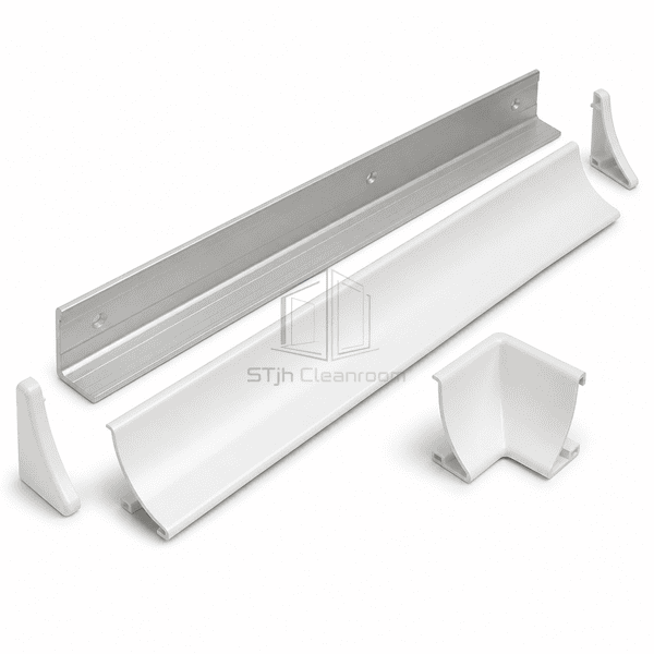 Aluminum Cleanroom Cove Base