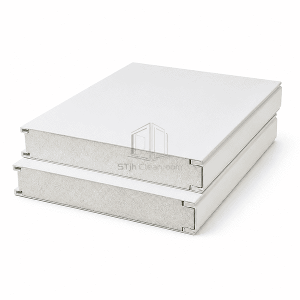 Antibacterial-Coated Cleanroom Wall Panel