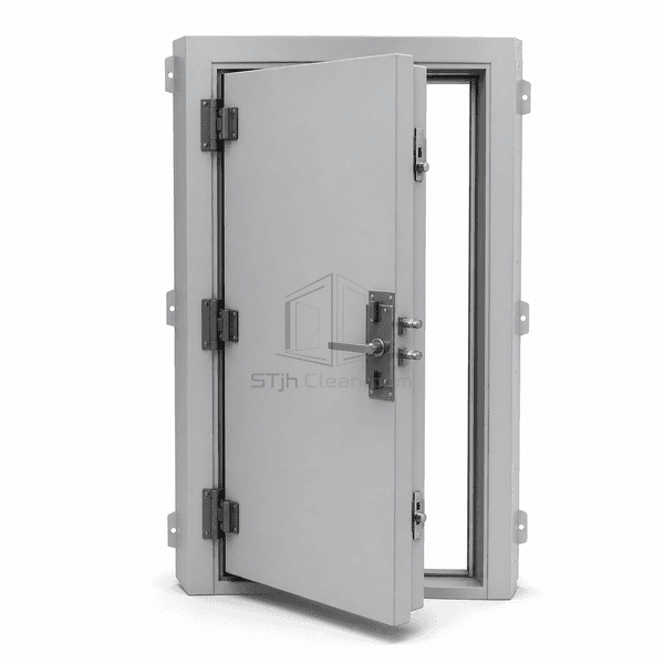 Blast-Resistant Cleanroom Door
