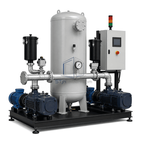Central Vacuum Pump System