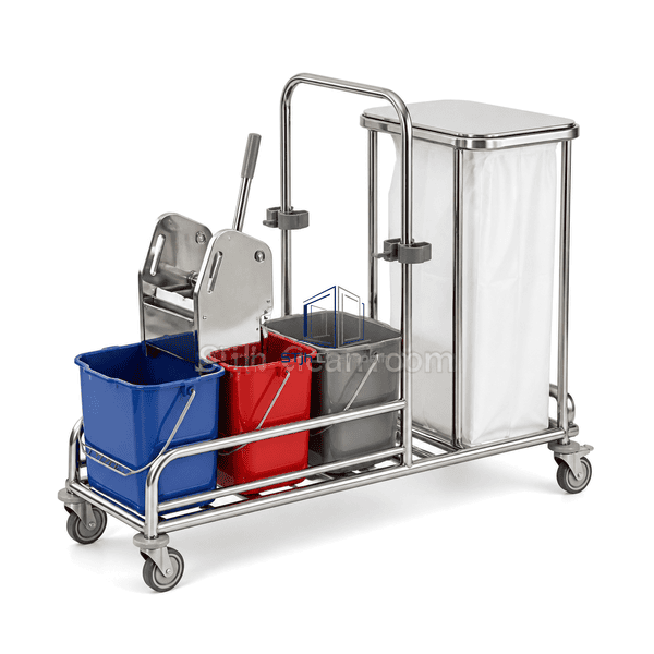 Cleanroom Cleaning Trolley