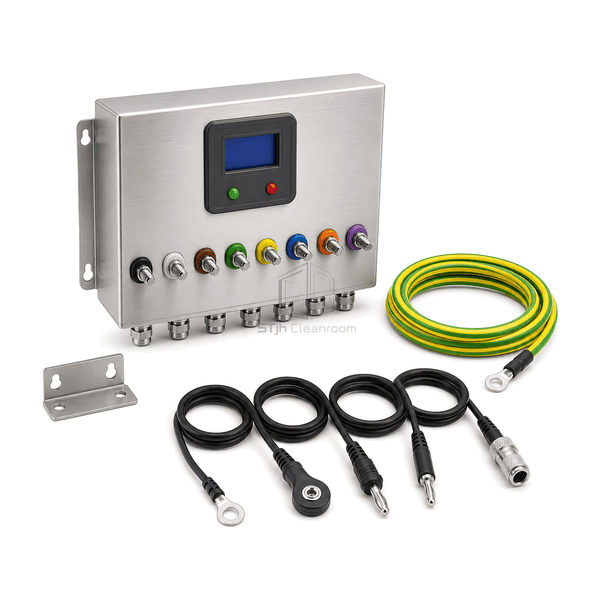 Cleanroom ESD Grounding System