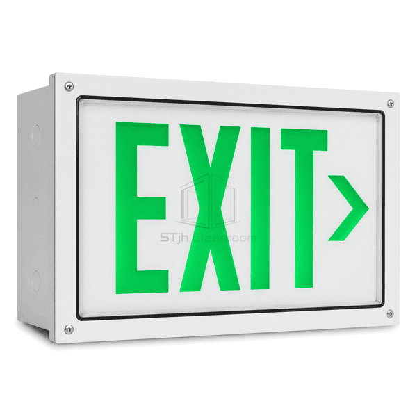 Cleanroom Exit Sign