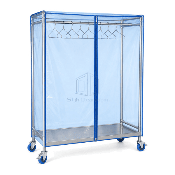 Cleanroom Garment Cart