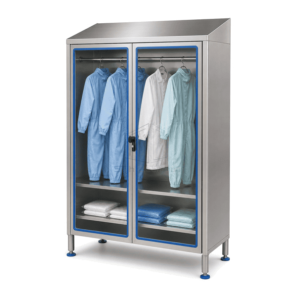 Cleanroom Garment Storage Cabinet