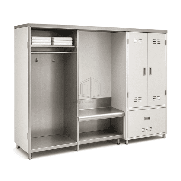 Cleanroom Gowning Storage Station