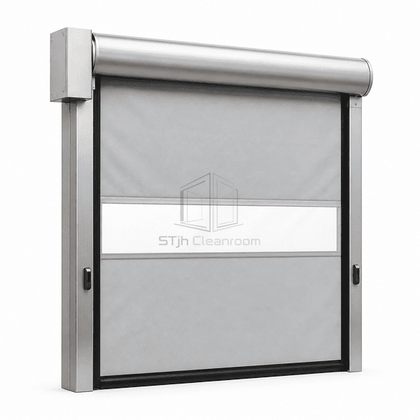Cleanroom High-Speed Roll-Up Door