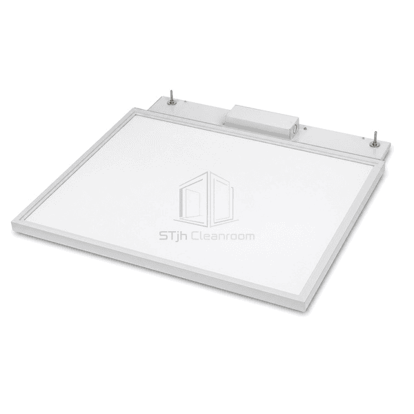 Cleanroom lighting and electrical category represented by an LED panel light