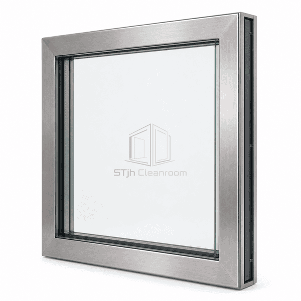 Double-Glazed Cleanroom Window