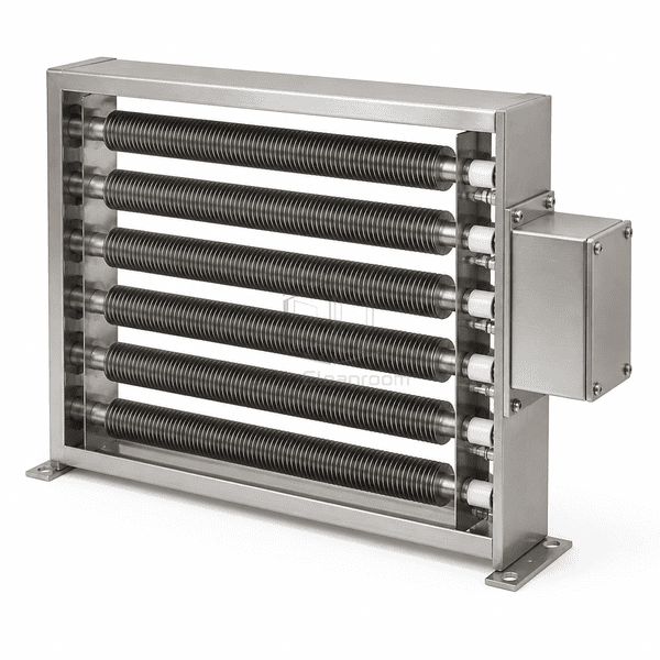 Finned-Tubular Electric Air Heater