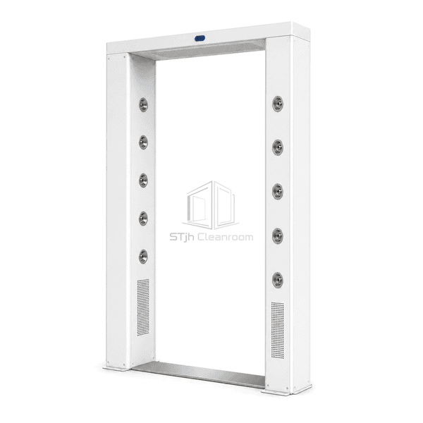 Fixed doorway blow-off portal