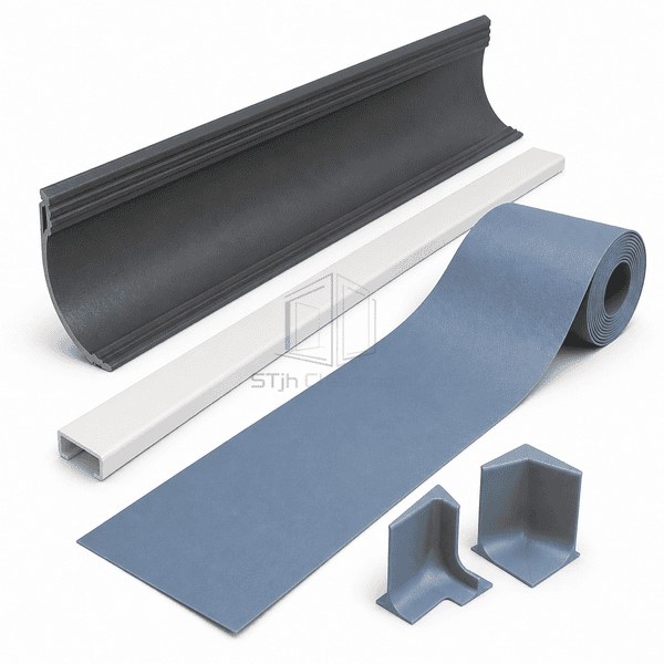 Hygienic PVC Cove Skirting