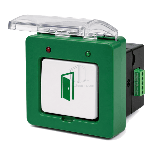 Resettable Emergency Door Release Button