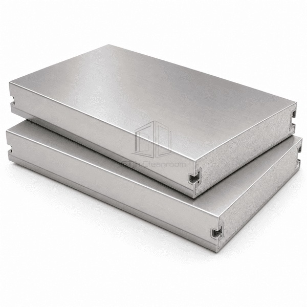 Stainless Steel Rock Wool Cleanroom Panel