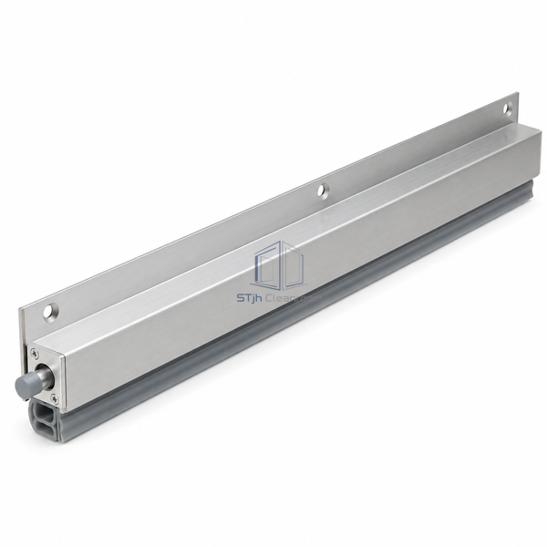 STJH face-fixed automatic seal with surface housing and gasket shown on white.