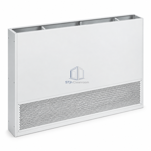 STJH-CLEANROOM-RETURN-AIR-RISER-WALL-PANEL-1180 wide return panel on white background
