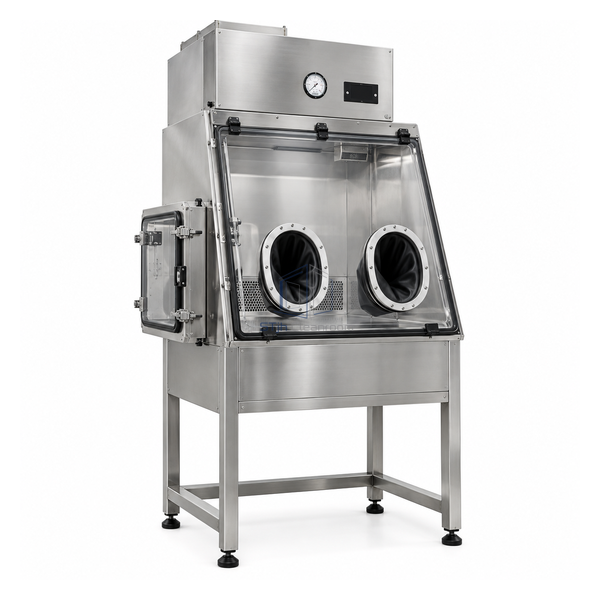 STjh 4 ft closed RABS for hazardous compounding with a compact work chamber