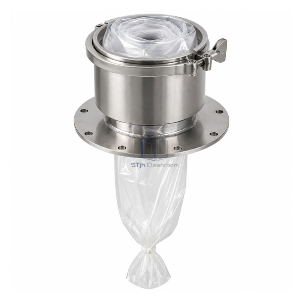 STjh compact 356 mm continuous liner discharge system with folded film