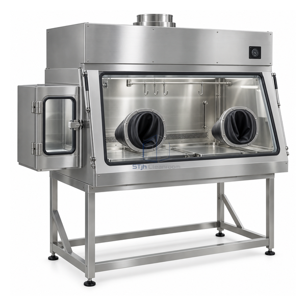 STjh 4 ft cytotoxic containment isolator with a medium-width preparation area