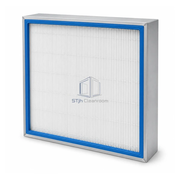 STjh H14 ePTFE HEPA filter with blue gel seal main view