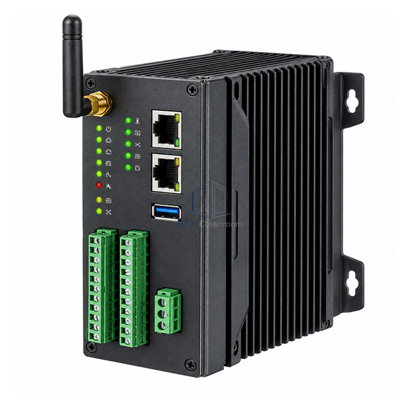 STjh OPC UA and MQTT FFU gateway with RS485, Ethernet, USB and antenna connections