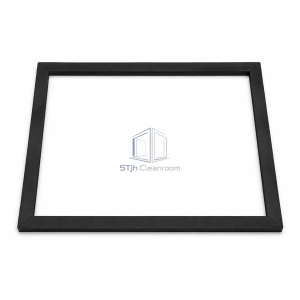 STJH-HEPA-GASKET-EPDM black flat-section perimeter seal with joined corners