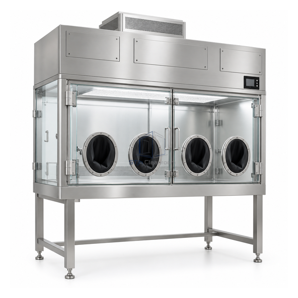 STjh active H14 open RABS with an overhead filtration canopy