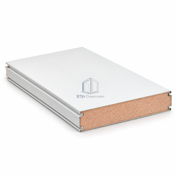 STJH-PHENOLIC-FOAM-CLEANROOM-SANDWICH-PANEL-HANDMADE-75 medium-depth phenolic panel on white background