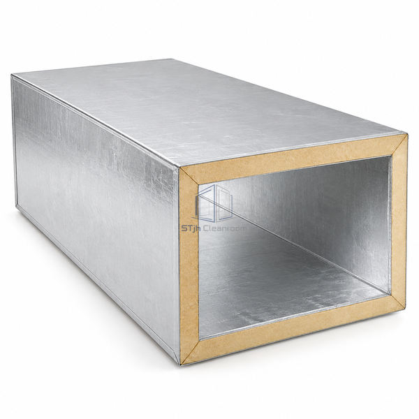 STJH-PHENOLIC-PRE-INSULATED-AIR-DUCT-30MM white-background main image with 30 mm insulated rim