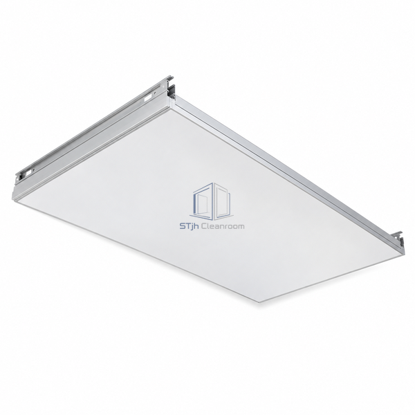STJH-REINFORCED-WALK-ON-CLEANROOM-CEILING-PANEL-60-REMOVABLE hanging-profile ceiling panel on white background