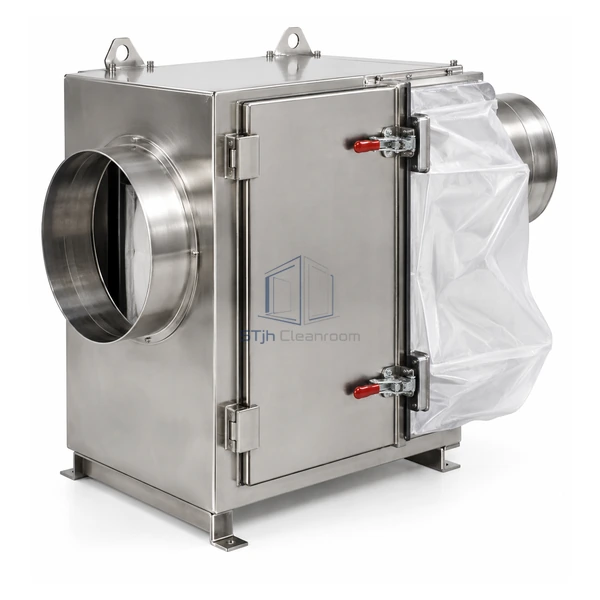 STjh round-duct safe-change filter housing main product view