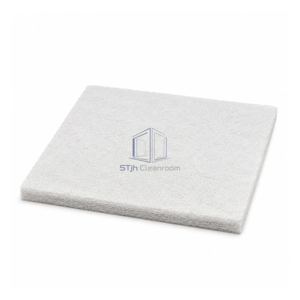 STJH-WASHABLE-SYNTHETIC-PRE-FILTER-COARSE55 frameless progressive filter mat showing its fibrous side thickness