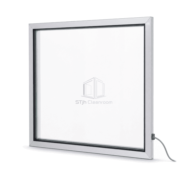 Switchable Privacy Glass Cleanroom Window